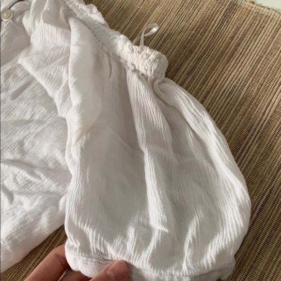 Off the shoulder, loose, white top - Picture 4 of 4